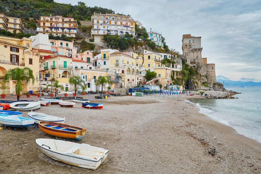 Scenic view of Cetara, Italy